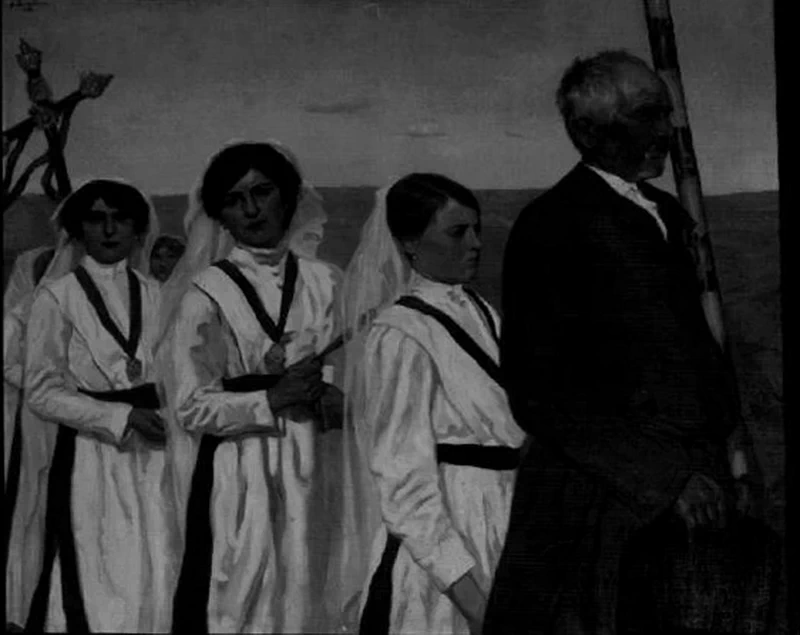 Processione - attribuito